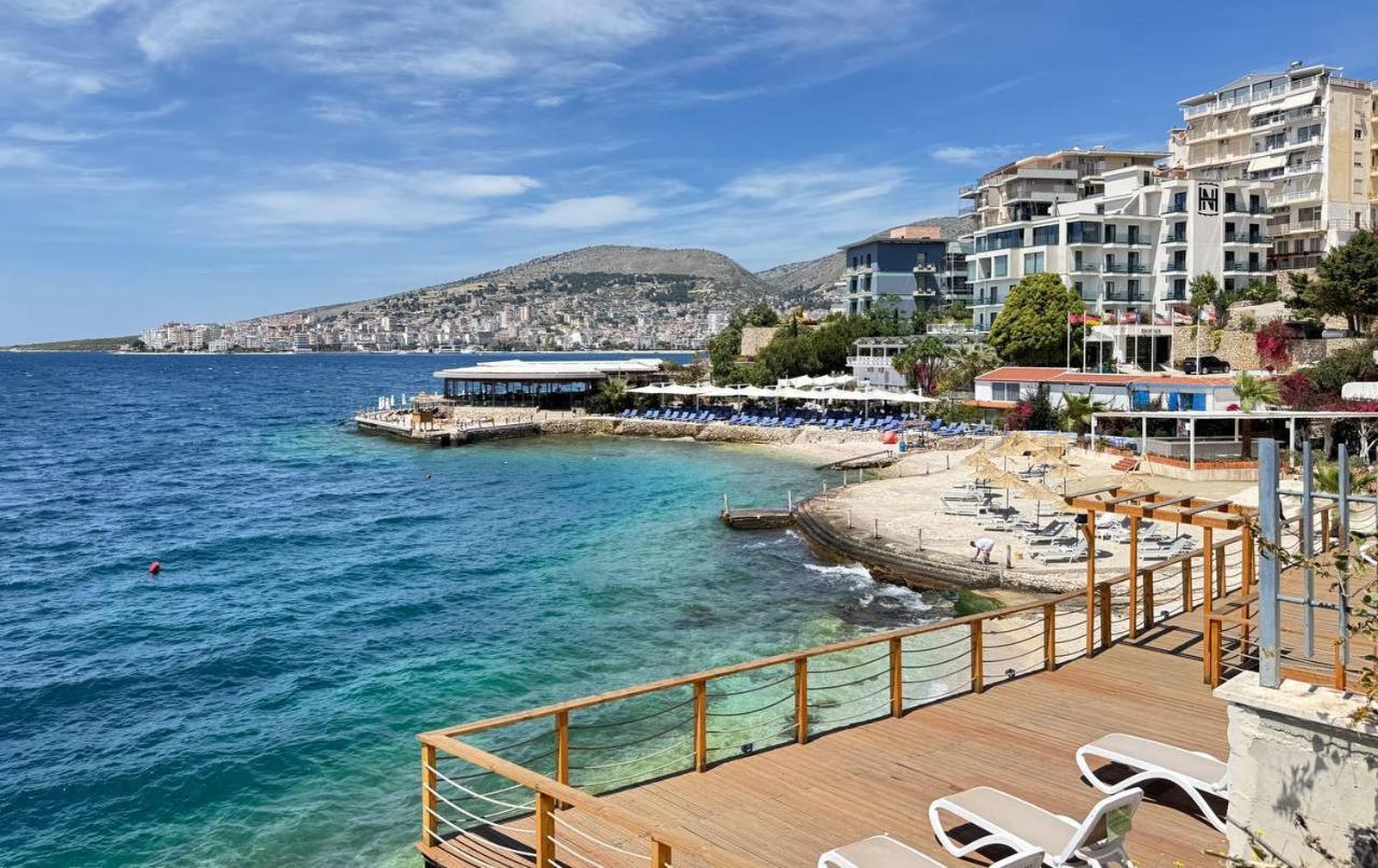 Del Mar Sea View Apartment Saranda Dış mekan fotoğraf
