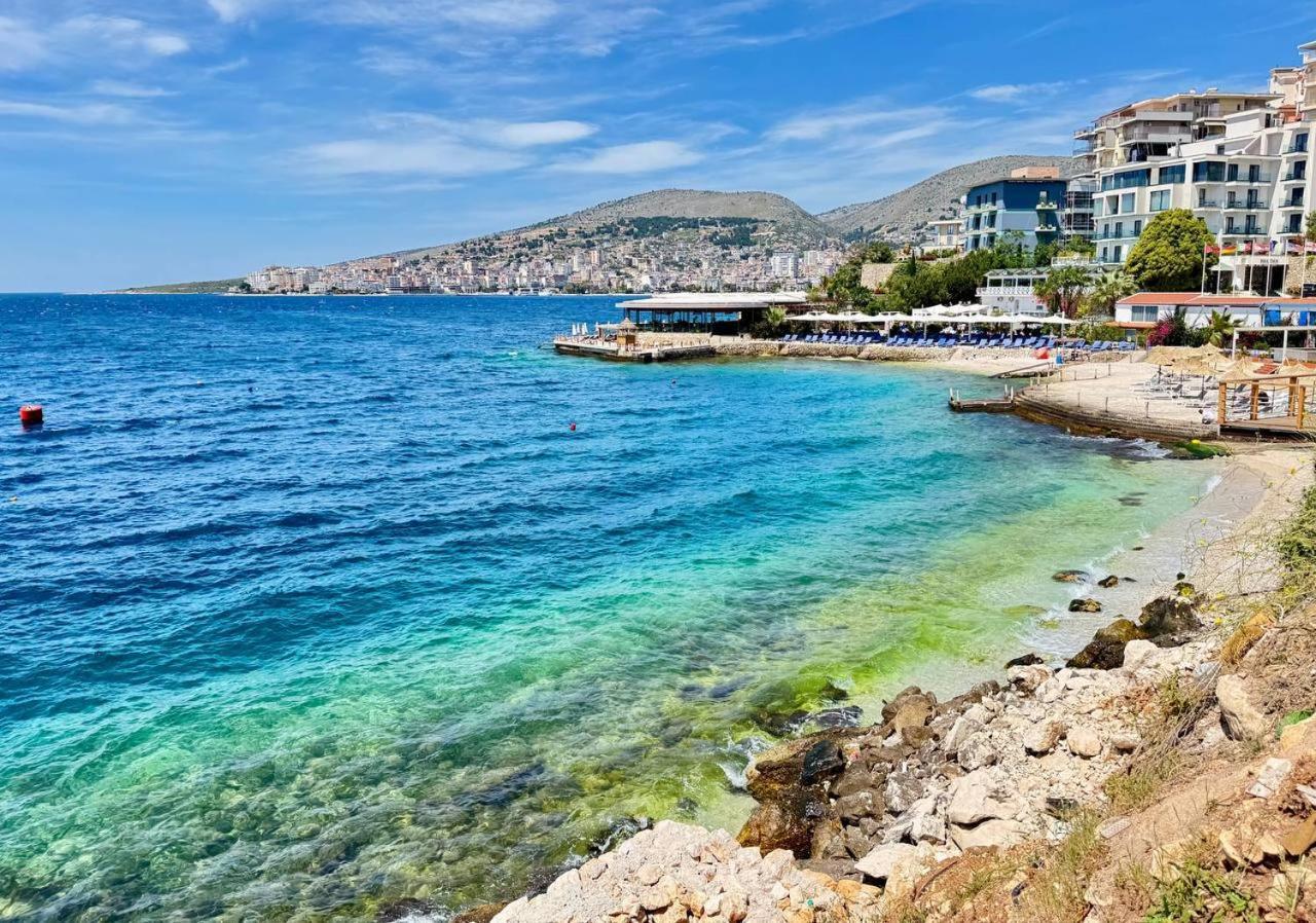 Del Mar Sea View Apartment Saranda Dış mekan fotoğraf