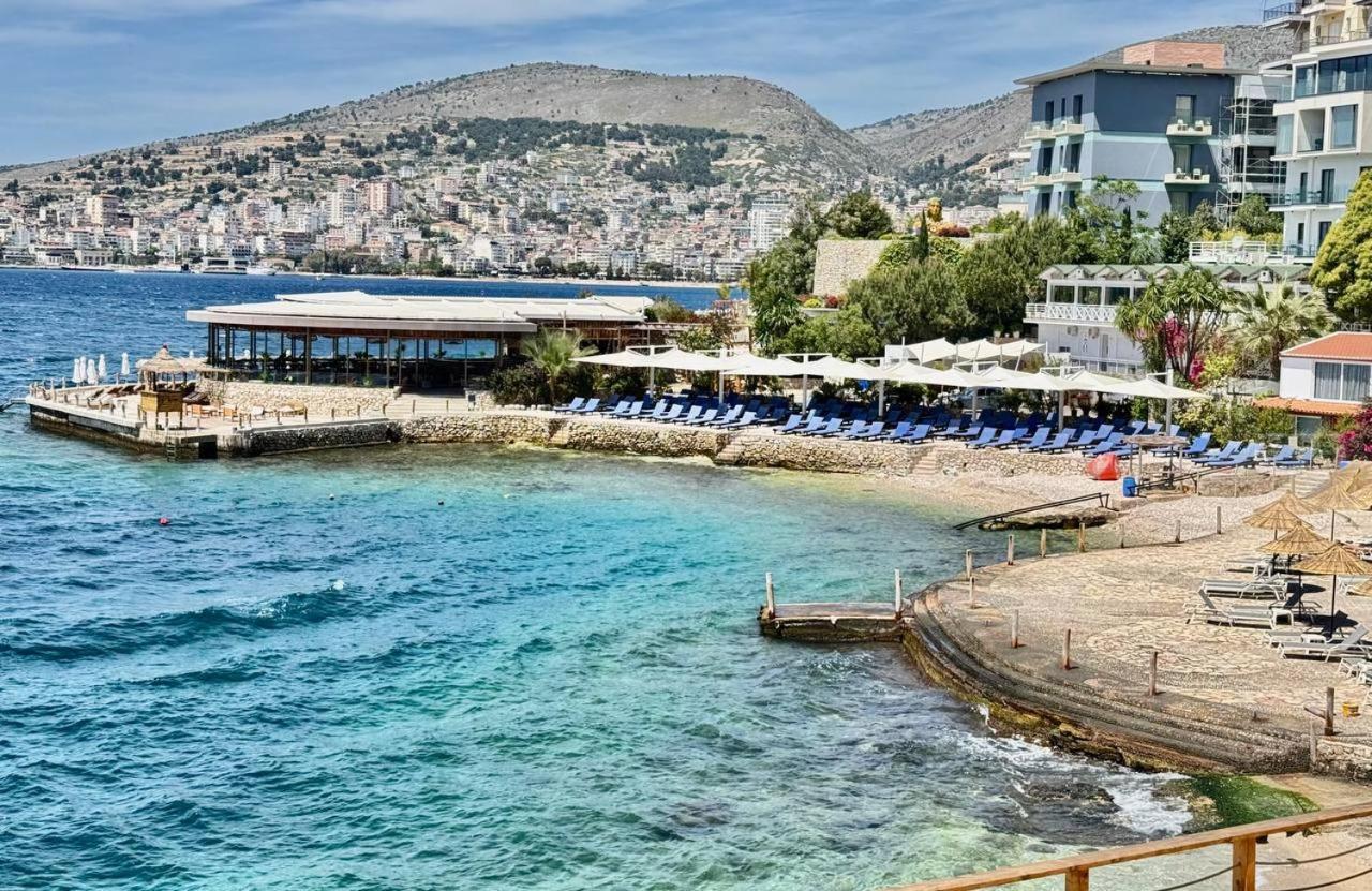 Del Mar Sea View Apartment Saranda Dış mekan fotoğraf