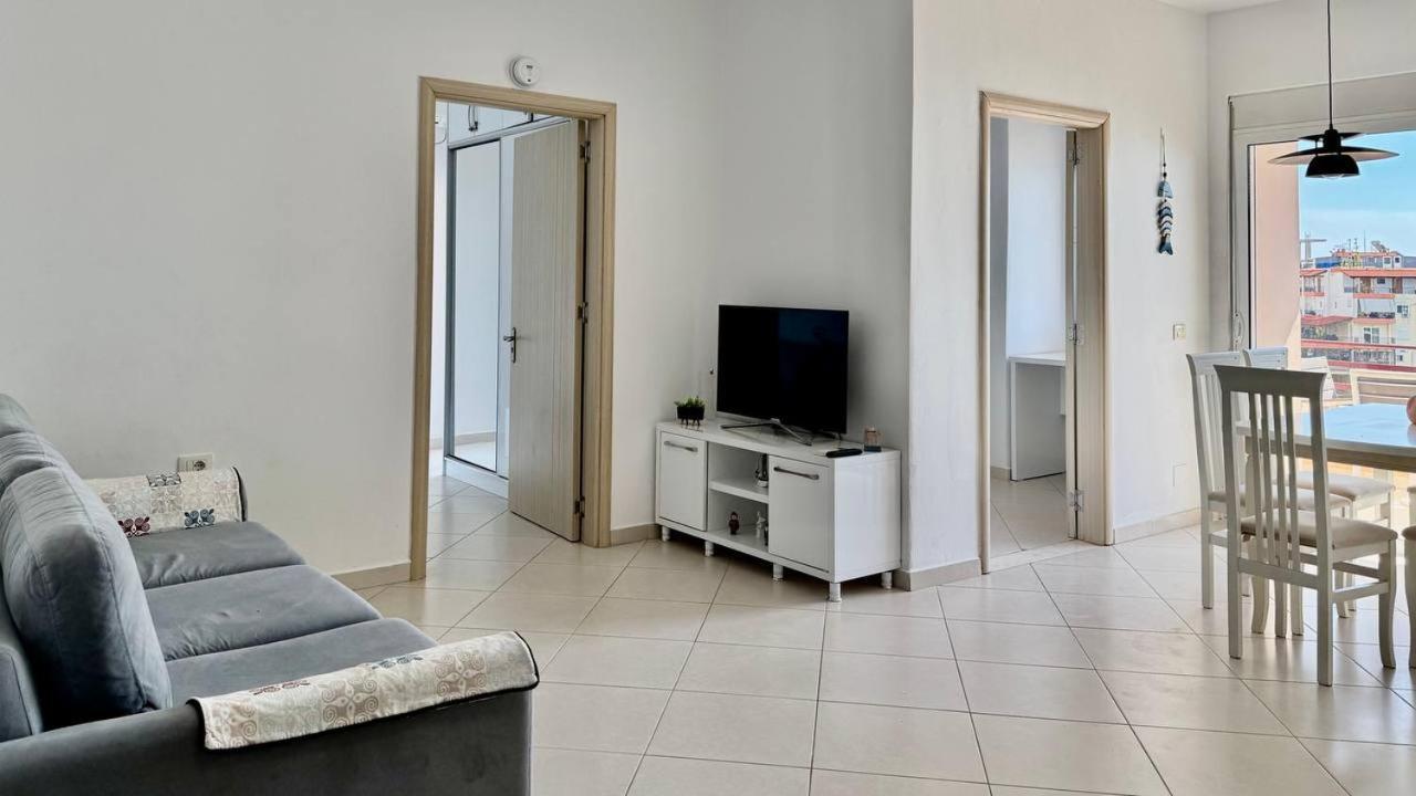 Del Mar Sea View Apartment Saranda Dış mekan fotoğraf