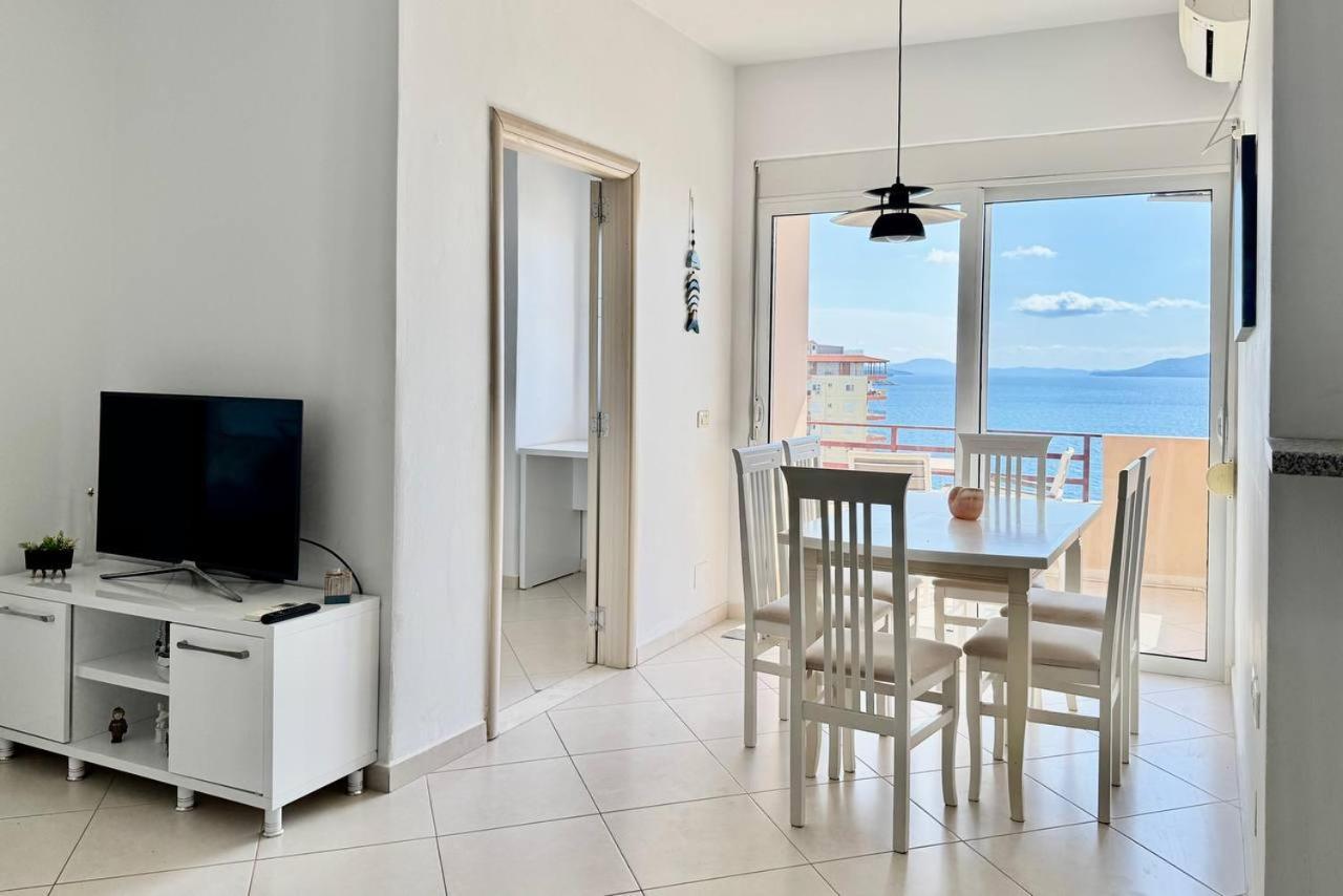 Del Mar Sea View Apartment Saranda Dış mekan fotoğraf