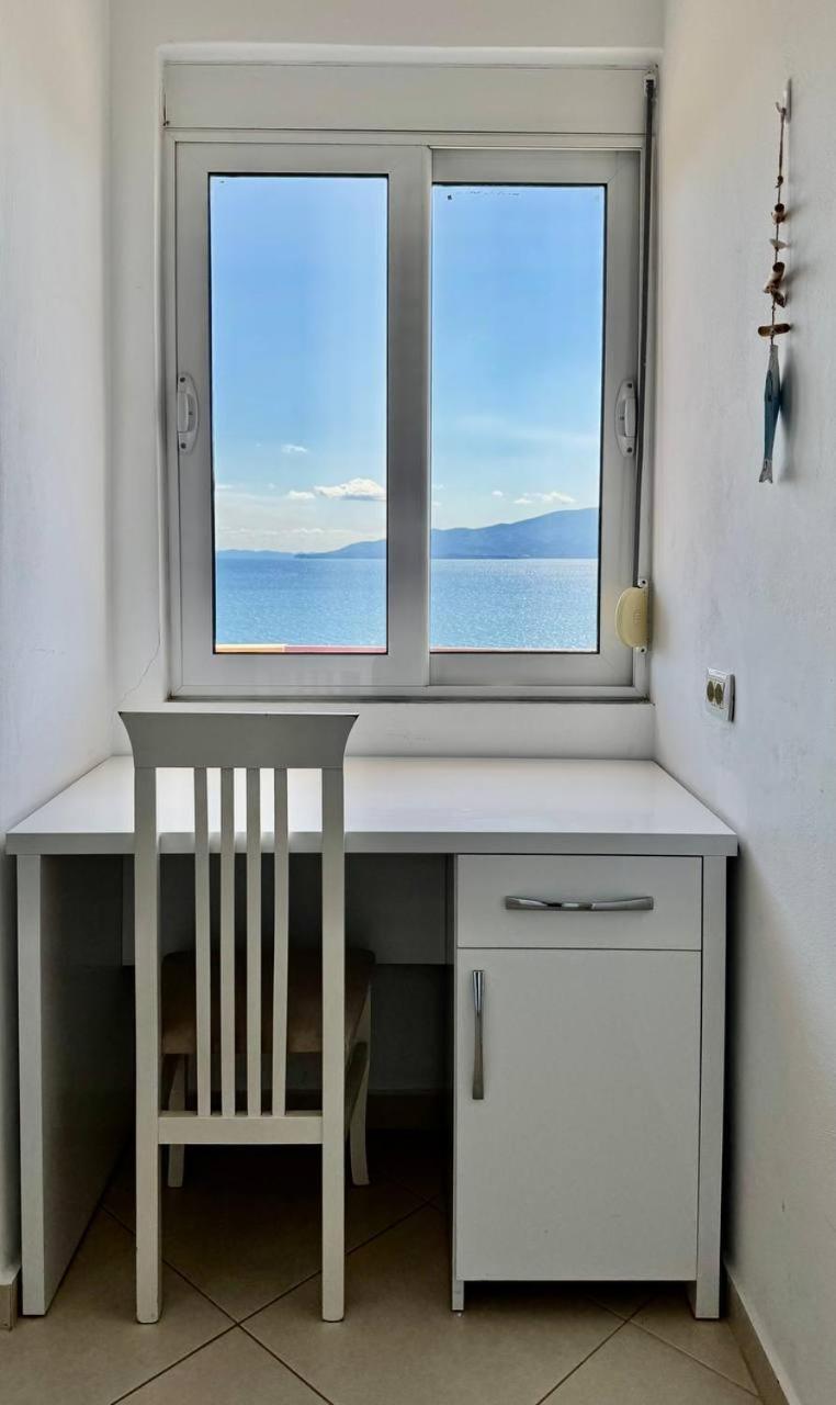 Del Mar Sea View Apartment Saranda Dış mekan fotoğraf